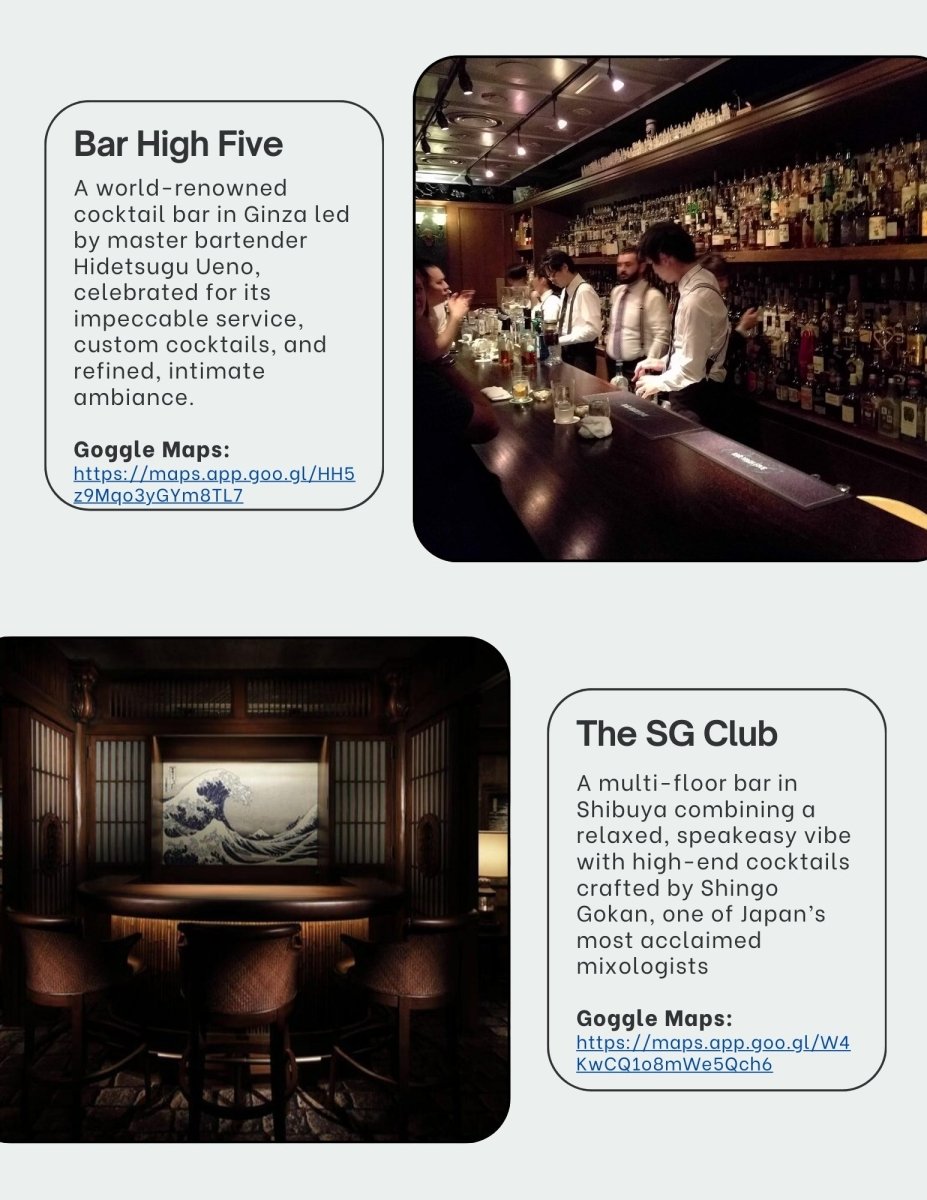 Tokyo Nightlife Guide - 40+ Hidden Nightlife Gems