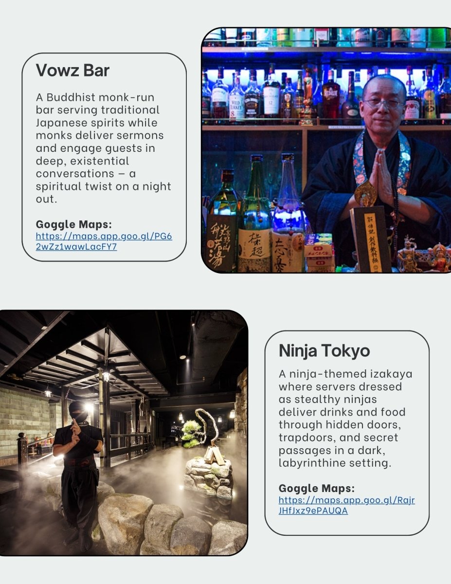 Tokyo Nightlife Guide - 40+ Hidden Nightlife Gems