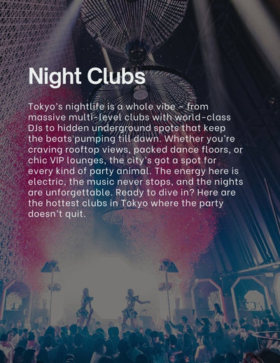 Tokyo Nightlife Guide - 40+ Hidden Nightlife Gems
