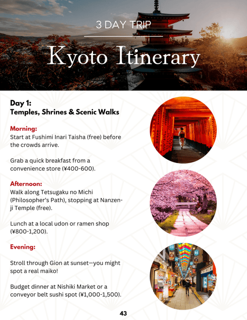 Insiders Kyoto Travel Guide